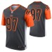 Men Geno Atkins Cincinnati Bengals Jersey Silver Inverted Legend Edition