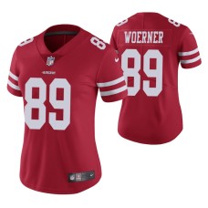 San Francisco 49ers Charlie Woerner Vapor Untouchable Limited Scarlet Jersey