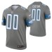 Men Custom #00 Detroit Lions Steel Legend Jersey