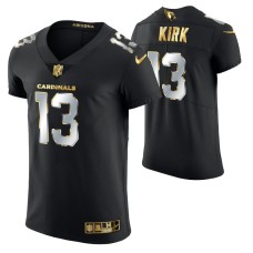 Men Arizona Cardinals Christian Kirk Golden Edition Black Elite Jersey