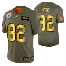 NFL 100th Season Dallas Cowboys Jason Witten Men 2019 Salute to Service Jersey