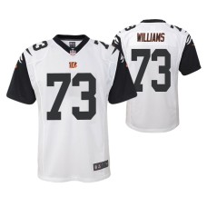 Youth Bengals Jonah Williams White Color Rush Game Jersey