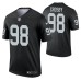 Men Maxx Crosby #98 Las Vegas Raiders Black Legend Jersey