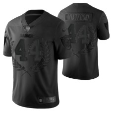 Las Vegas Raiders #44 Nick Kwiatkoski Vapor Limited Black Jersey