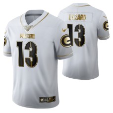 Green Bay Packers Allen Lazard 100th Season Jersey White Vapor Limitd Golden Edition