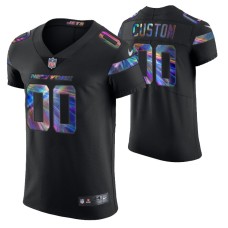 Dallas Cowboys Custom #00 Vapor Elite Black golden special edition Jersey