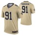 Men Trey Hendrickson New Orleans Saints Jersey Gold Inverted Legend Edition