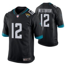 Men Jacksonville Jaguars #12 Dede Westbrook Black Nike Game Jersey