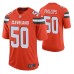 Browns Jacob Phillips 2020 NFL Draft Orange Jersey Vapor Limited