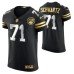 Kansas City Chiefs Mitchell Schwartz #71 Golden Edition Black Elite Jersey