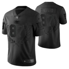 New York Giants #87 Sterling Shepard limited edition Black collection Jersey