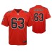 Youth Falcons Chris Lindstrom Red Color Rush Game Jersey