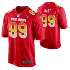 Men AFC Houston Texans J.J. Watt 2019 Pro Bowl Nike Game Jersey Red