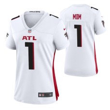 Atlanta Falcons Game 2021 Mother Day White Jersey