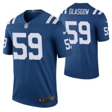 Jordan Glasgow Indianapolis Colts Royal Color Rush Legend Jersey