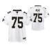 Youth New Orleans Saints #75 Andrus Peat White Nike Team Color Game Jersey