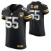 Kansas City Chiefs Frank Clark #55 Golden Edition Black Elite Jersey