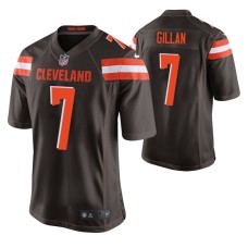 Jamie Gillan Cleveland Browns Game Jersey Brown