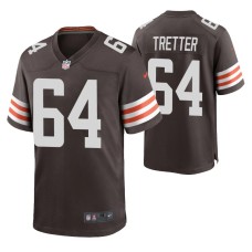 J.C. Tretter Cleveland Browns Brown Game Jersey Men