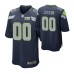 Men Los Angeles Chargers #00 Custom Navy Nike Game Jersey