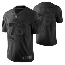 Jacksonville Jaguars #75 Jawaan Taylor Vapor Limited Black Jersey