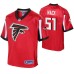 Men Atlanta Falcons Alex Mack Icon Red Jersey