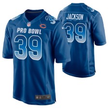 Men NFC Chicago Bears Eddie Jackson 2019 Pro Bowl Nike Game Jersey Royal