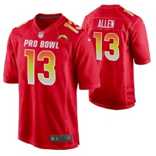 Men AFC Los Angeles Chargers Keenan Allen 2019 Pro Bowl Nike Game Jersey Red