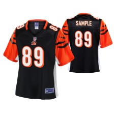 Cincinnati Bengals Drew Sample Black Pro Line Player Jersey