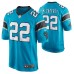 Youth Carolina Panthers Christian McCaffrey #22 Game Blue Jersey