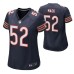 Women Chicago Bears Khalil Mack #52 Game Navy Jersey