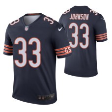 Men Jaylon Johnson #33 Chicago Bears Navy Legend Jersey