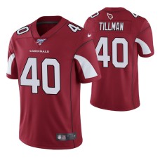 Arizona Cardinals Pat Tillman Cardinal 100th Season Vapor Limited Jersey