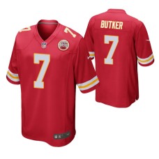 Kansas City Chiefs Harrison Butker Game #7 Red Jersey