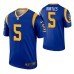 Men Los Angeles Rams Blake Bortles Royal Legend Jersey