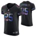 San Francisco 49ers Richard Sherman Jersey Golden Edition Holographic Vapor Elite Black