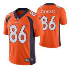 Cowboys Tyrie Cleveland 2020 NFL Draft Orange Jersey Vapor Limited