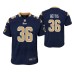 Youth Los Angeles Rams #36 Jerome Bettis Navy Nike Team Color Game Jersey