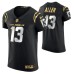 Men Los Angeles Chargers Keenan Allen Golden Edition Black Elite Jersey