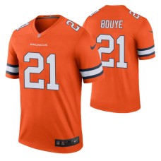 A.J. Bouye Denver Broncos Orange Color Rush Legend Jersey