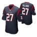 Houston Texans Dontrell Hilliard #27 Navy Game Jersey