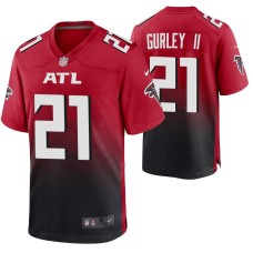 Men Atlanta Falcons Todd Gurley II #21 Game Red Jersey