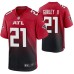 Men Atlanta Falcons Todd Gurley II #21 Game Red Jersey