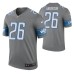 Detroit Lions C.J. Anderson Men Steel Color Rush Legend Jersey