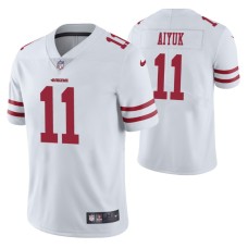 49ers Brandon Aiyuk 2020 NFL Draft White Jersey Vapor Limited