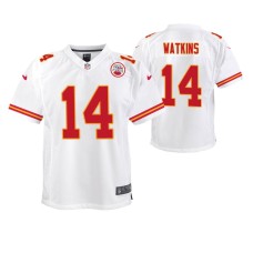 Youth Kansas City Chiefs #14 Sammy Watkins White Nike Team Color Game Jersey