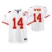 Youth Kansas City Chiefs #14 Sammy Watkins White Nike Team Color Game Jersey