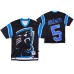 Carolina Panthers #5 Teddy Bridgewater Big Face Black Jersey