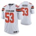 Browns Nick Harris 2020 NFL Draft White Jersey Vapor Limited