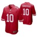 Men San Francisco 49ers #10 Jimmy Garoppolo Scarlet Nike Game Jersey